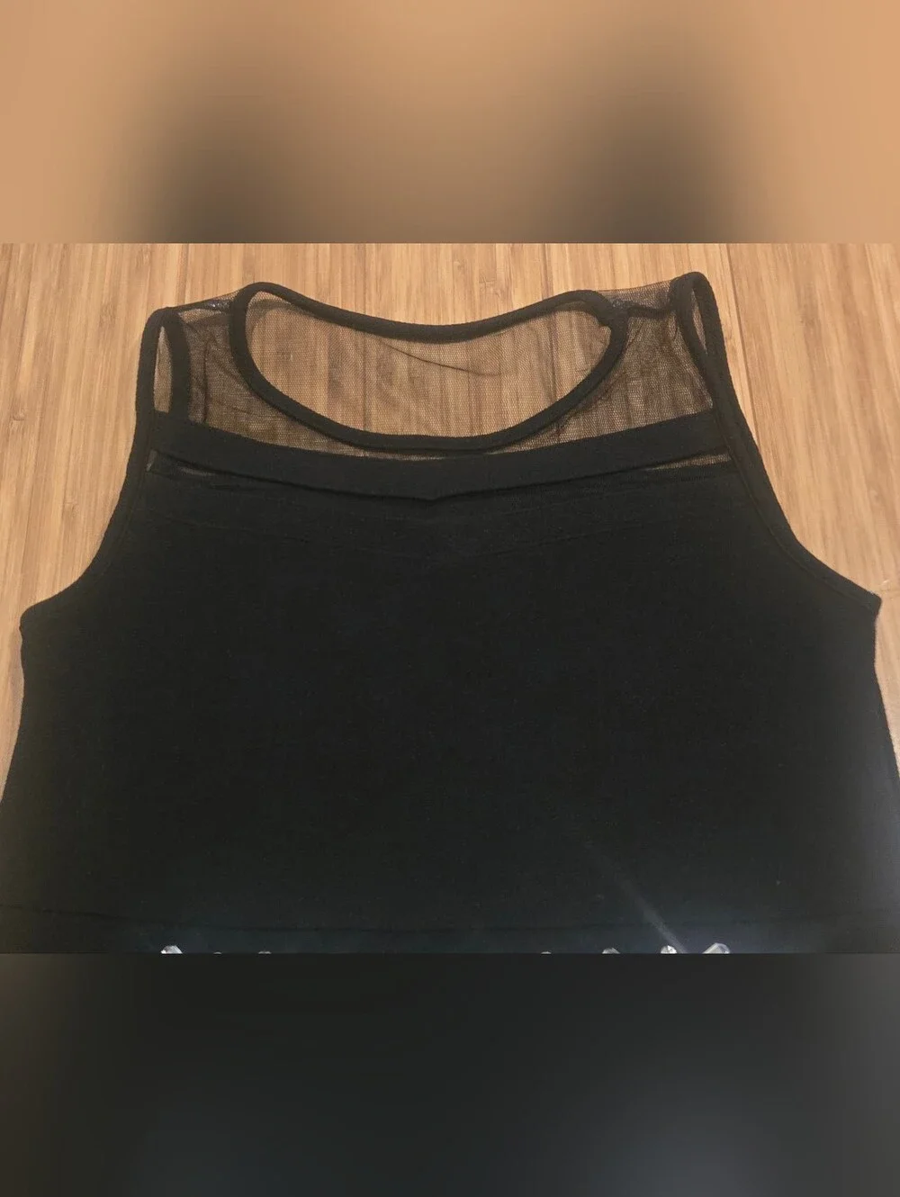NWT Children's Place Black Dress with Waist Embellishment